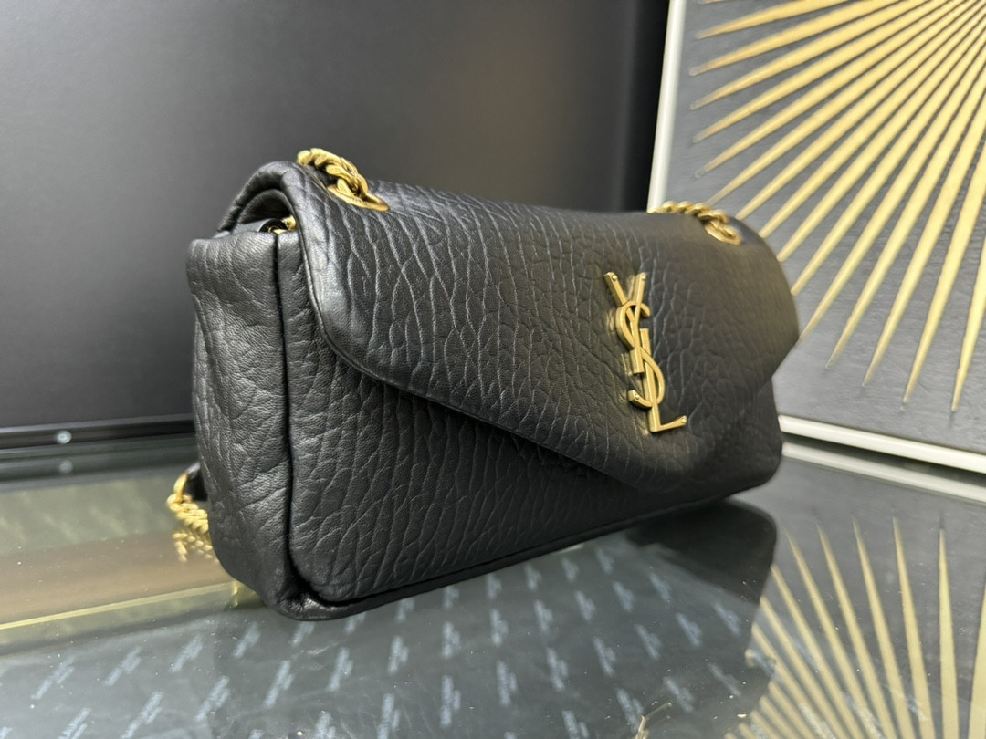 YSL Calypso small in plunged lambskin 26x14x7cm