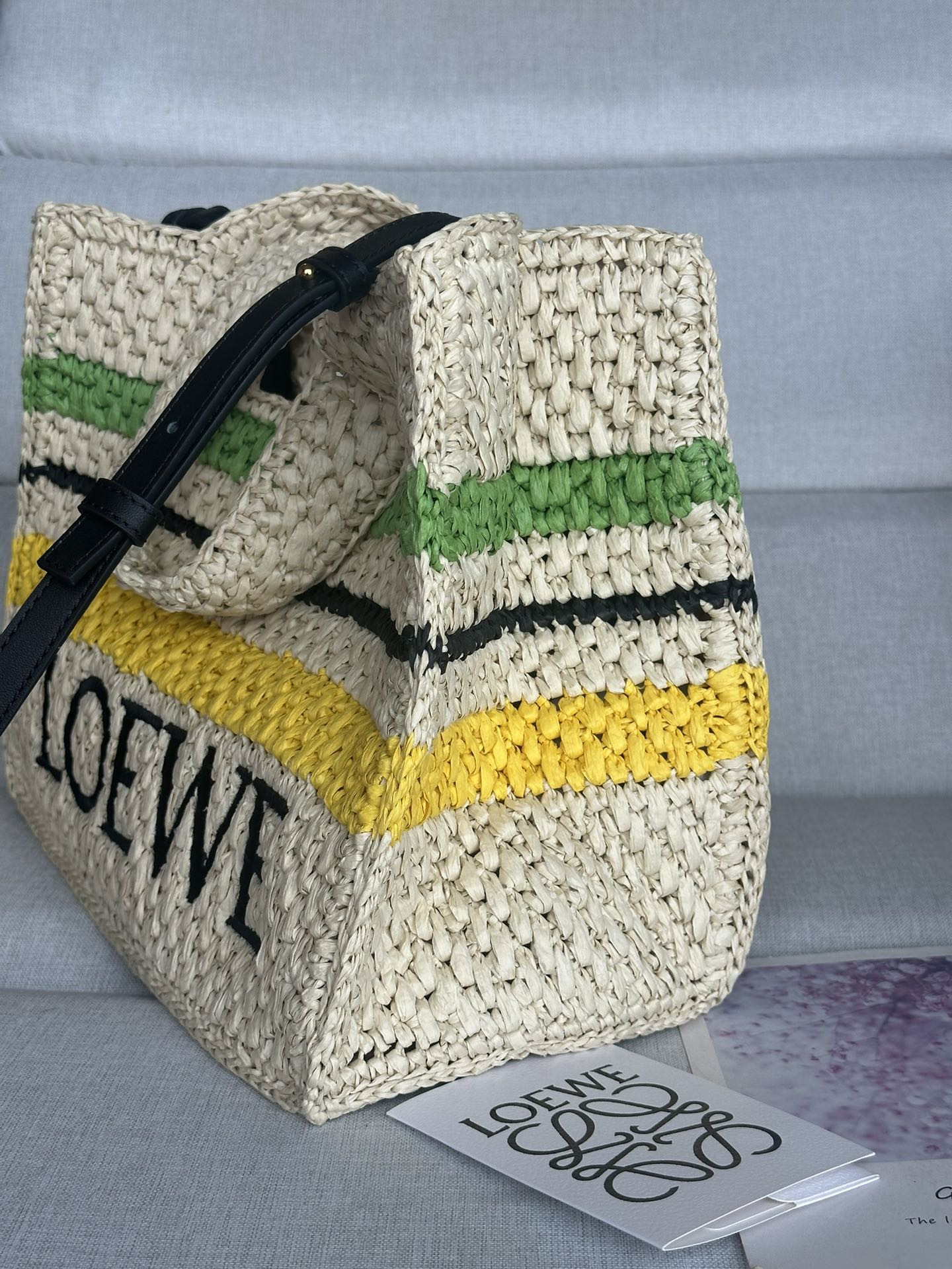 LOEWE Font Tote 30x25.5x15cm
