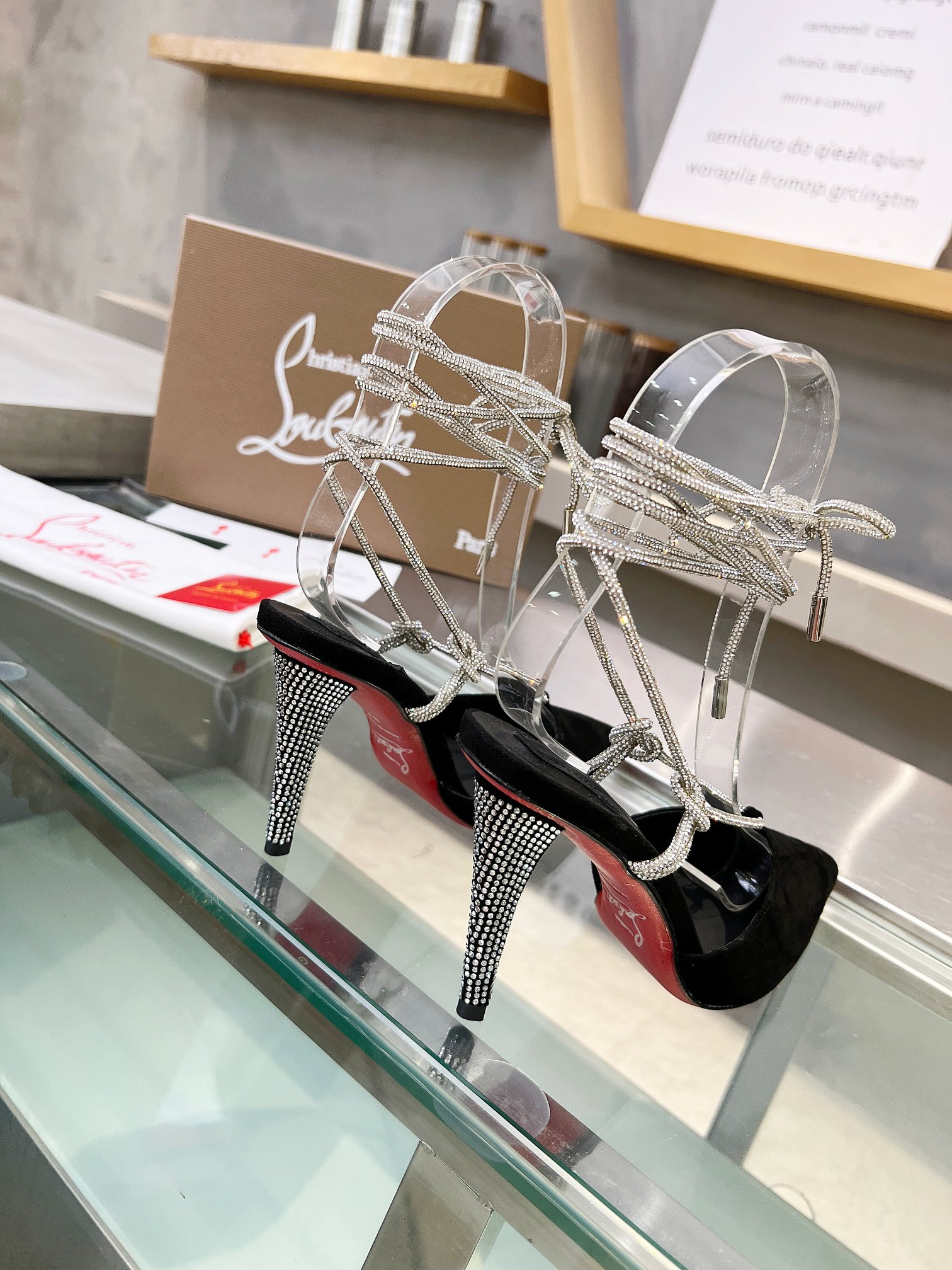 UA Christian Louboutin CL red-bottom shoes