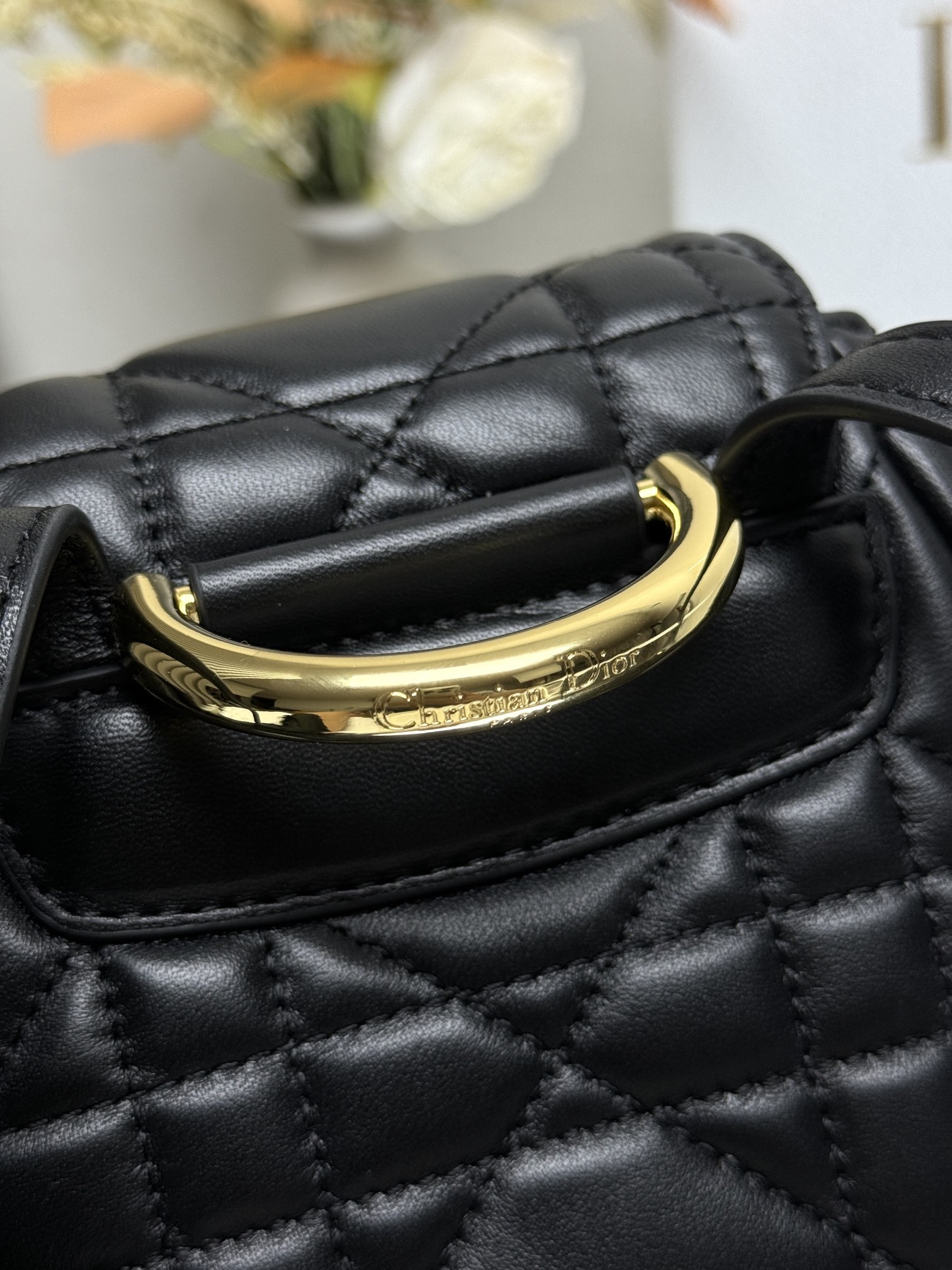 Dior Caro Backpack Small 19.5 x 18.5 x 8.5 cm