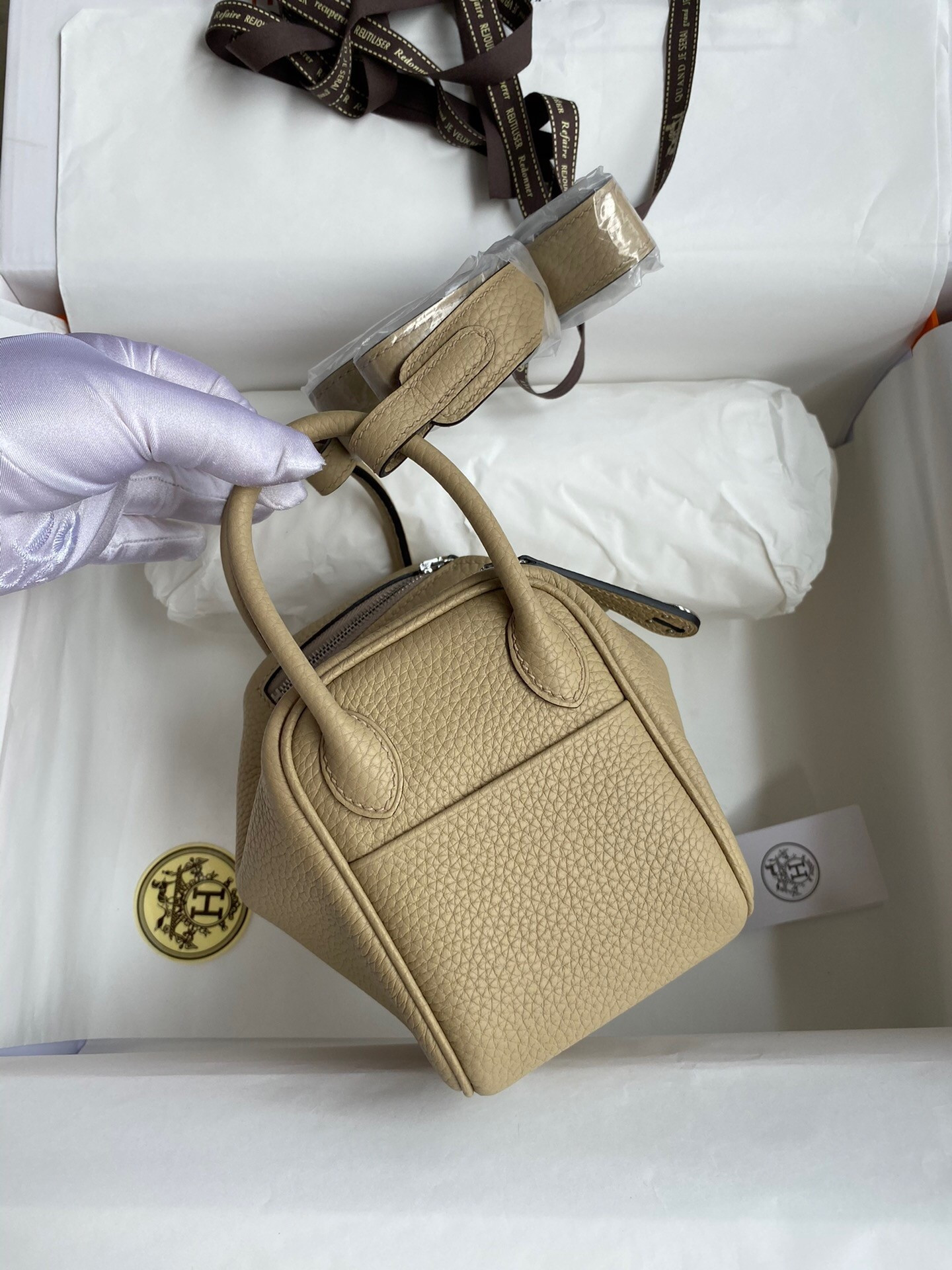 Hermes Mini lindy 19cm