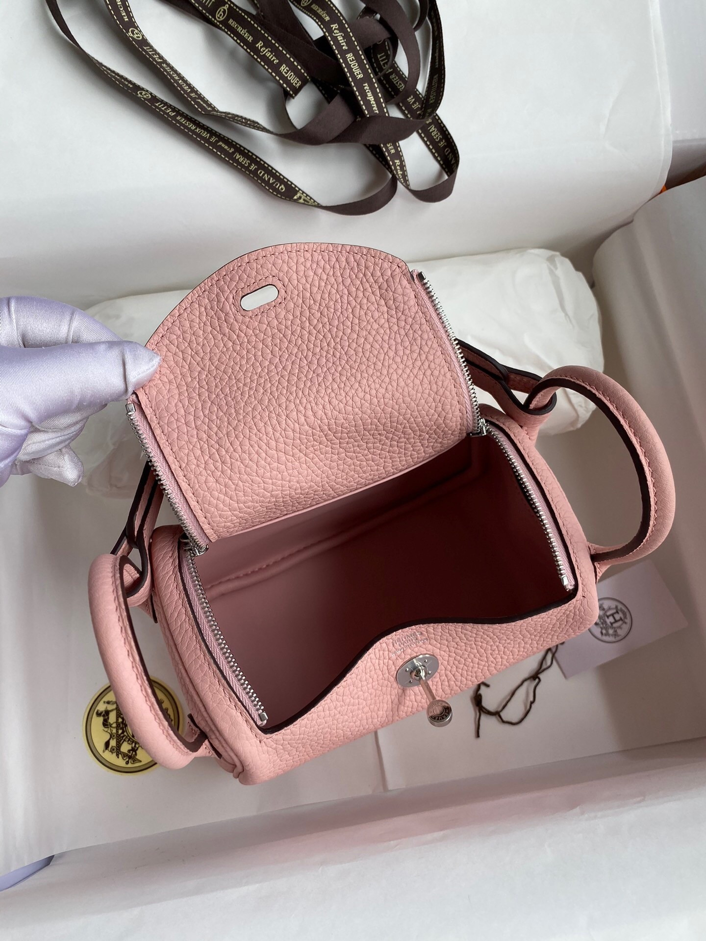 Hermes Mini lindy 19cm