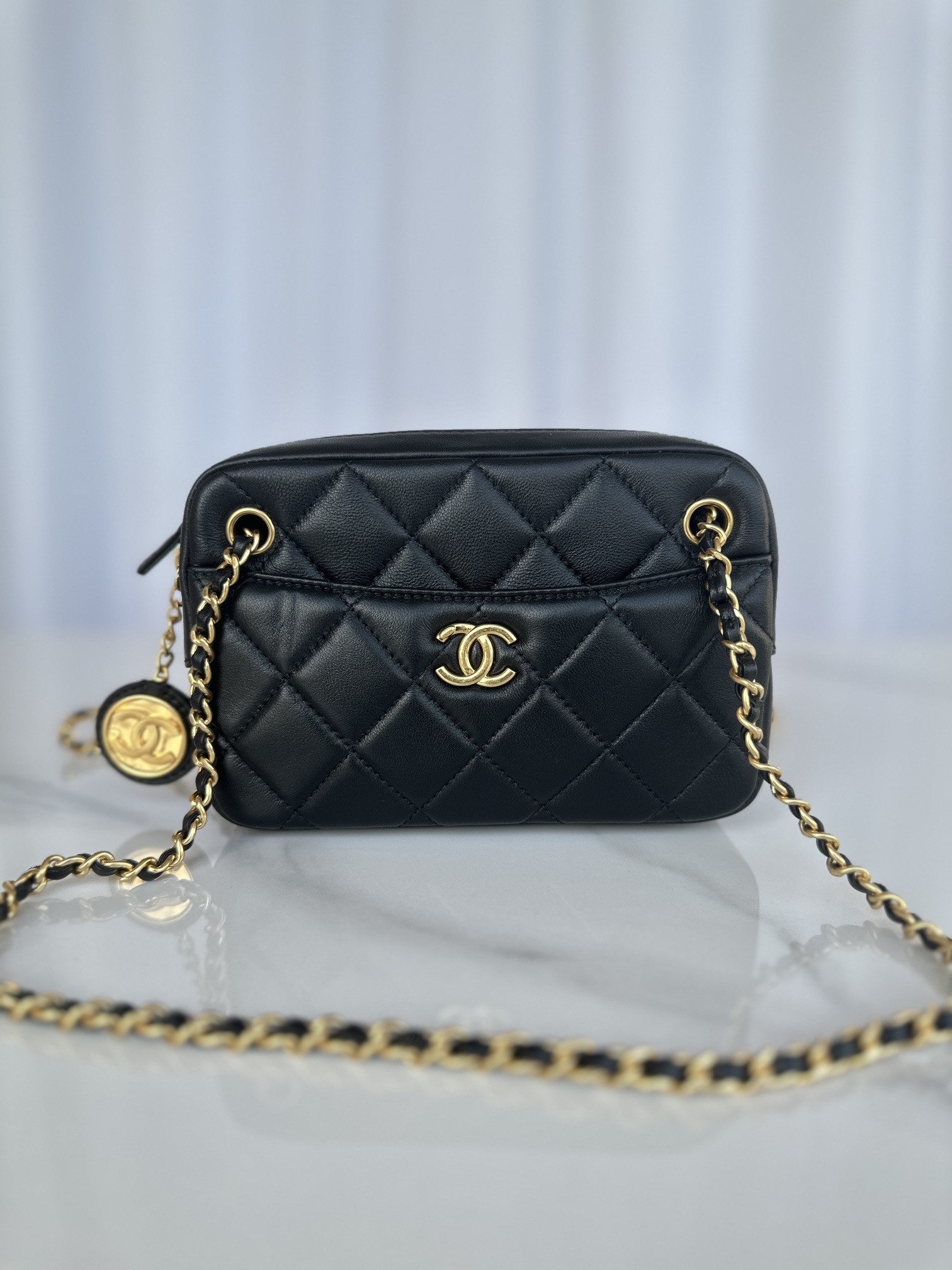 Chanel Mini Camera Case 12 x 18 x 7cm