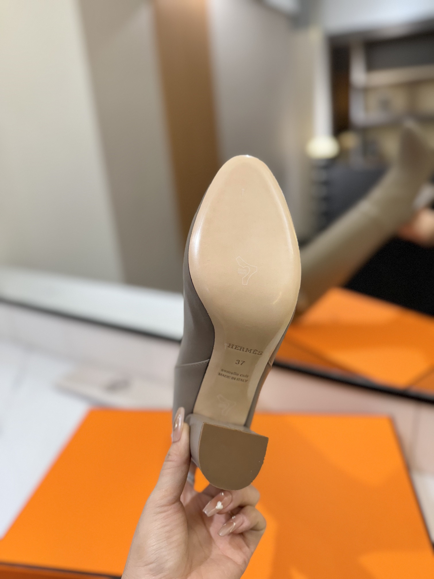 UA Hermès Jumping Boots (Heel height 8.5cm)