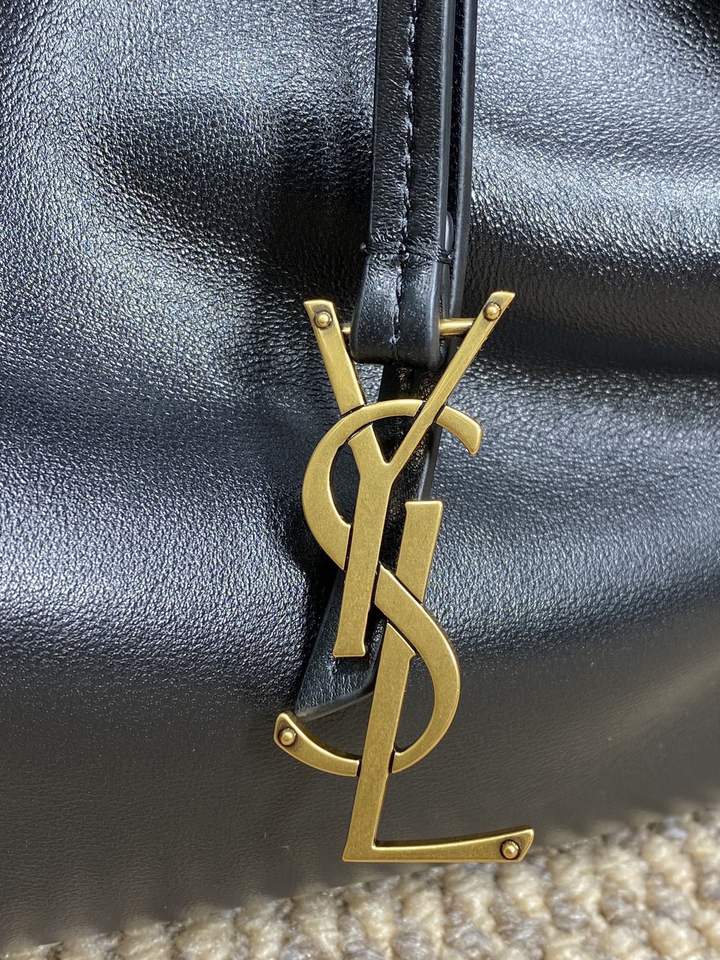 YSL PARIS VII pochon in lambskin 24X30X12cm