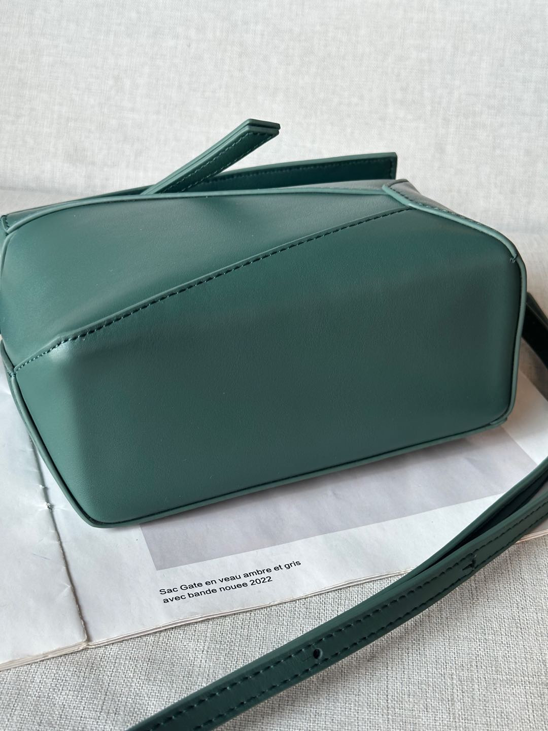 Loewe Mini Puzzle bag in classic calfskin 18x12.5x8cm