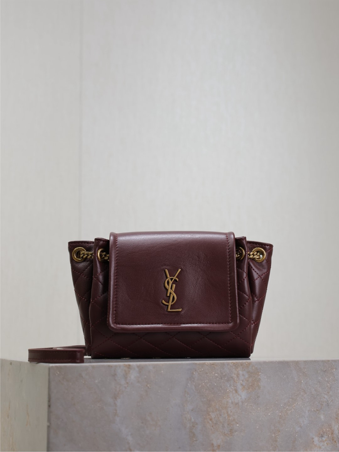 YSL Mini Nolita in lambskin 18x13x6cm