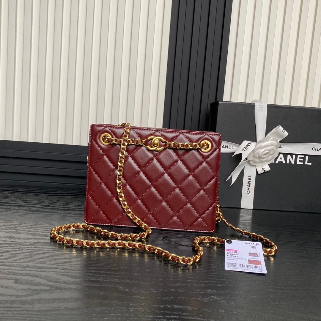 Chanel 24K Handbag 16×21×7cm