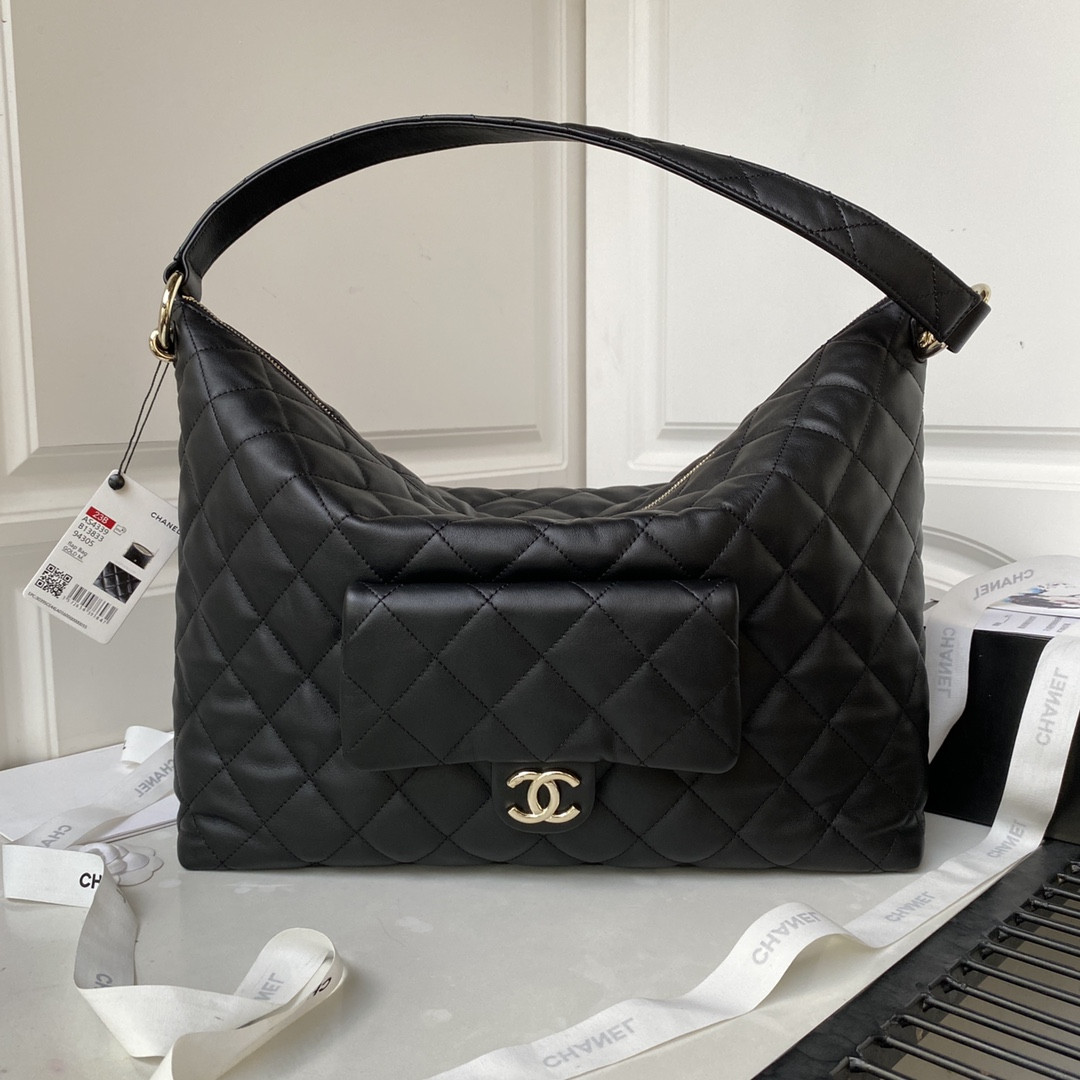 Chanel Hobo Handbag 37×29.5×13cm