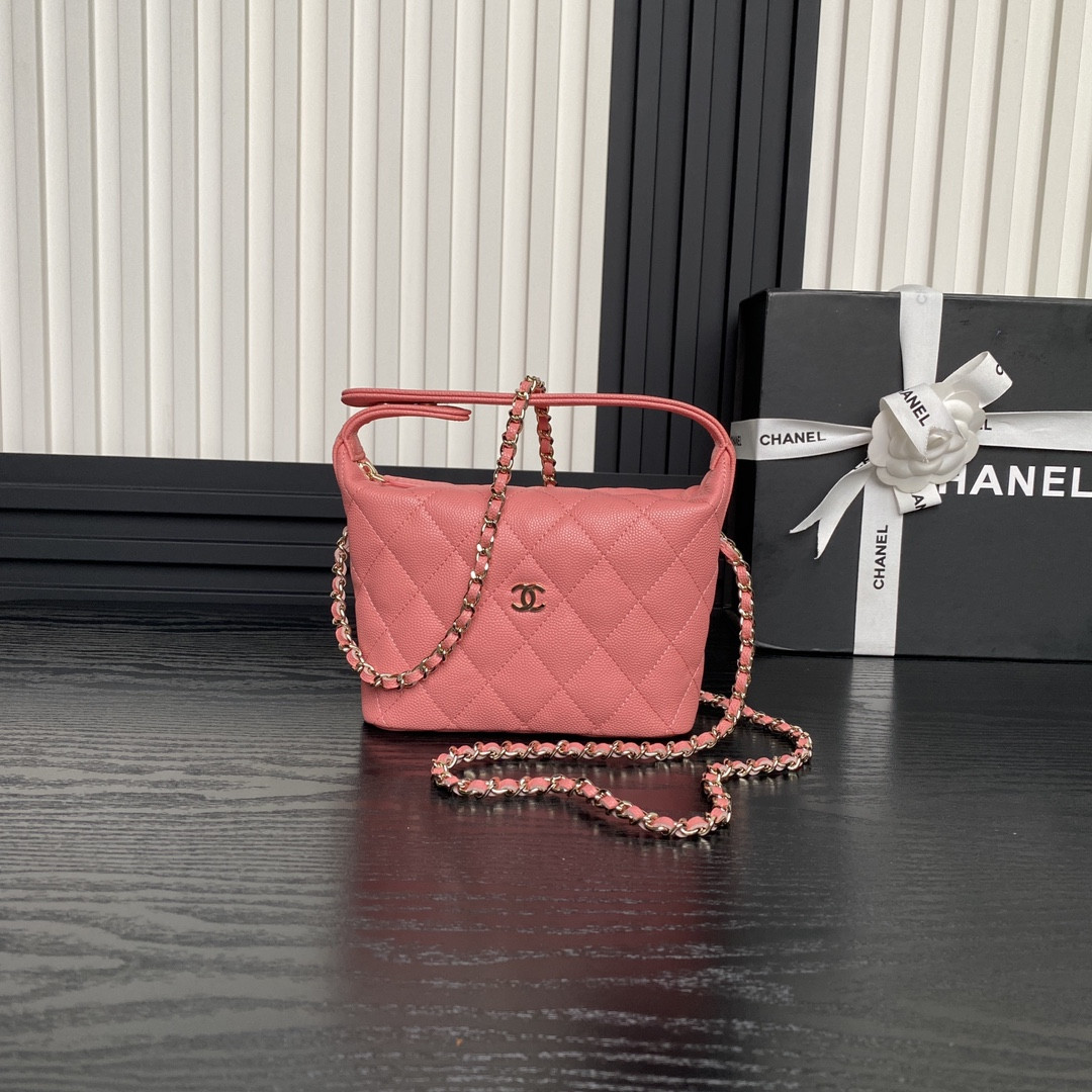 Chanel 25C Lunch box Bags 21.5×19×6cm