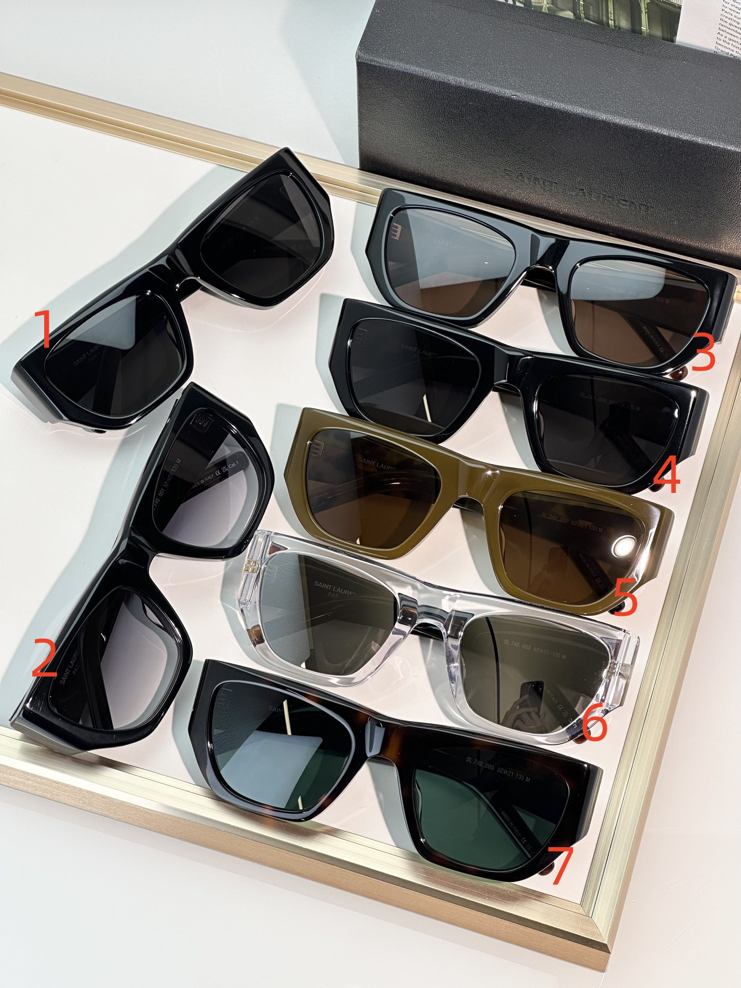 YSL Glasses SL740 52-21-135