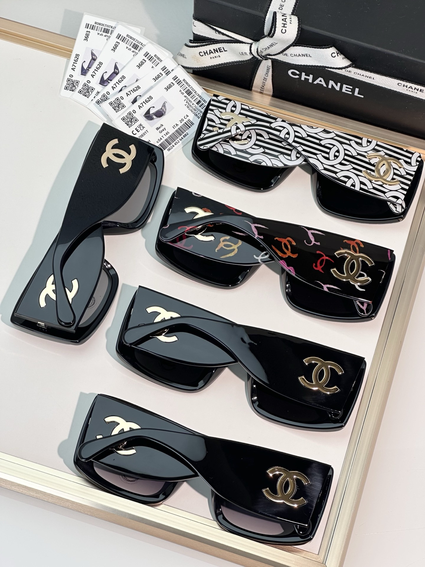 Chanel Glasses A71628 54-20-145