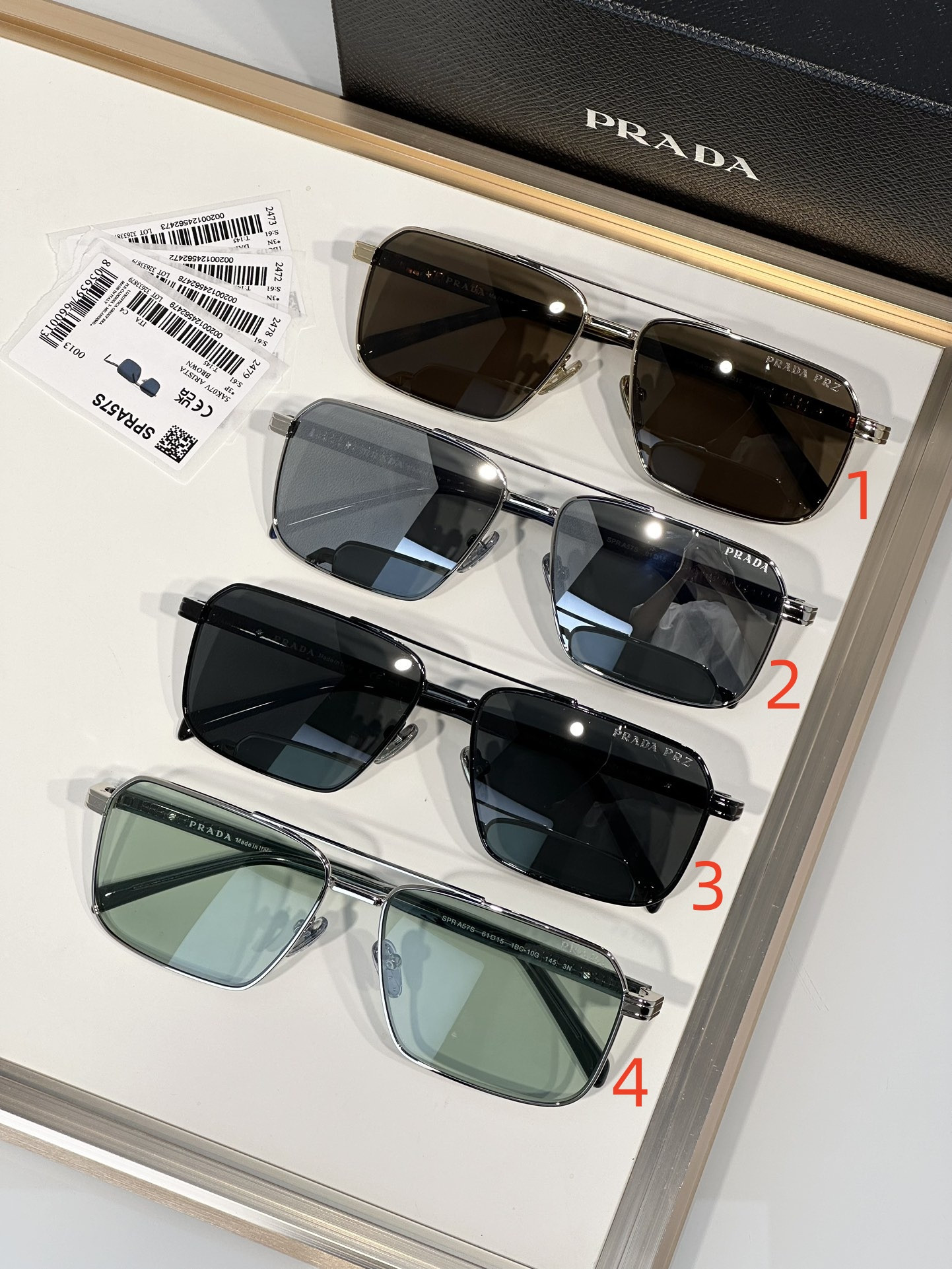 Prada Glasses SPRA57S 61-15-145