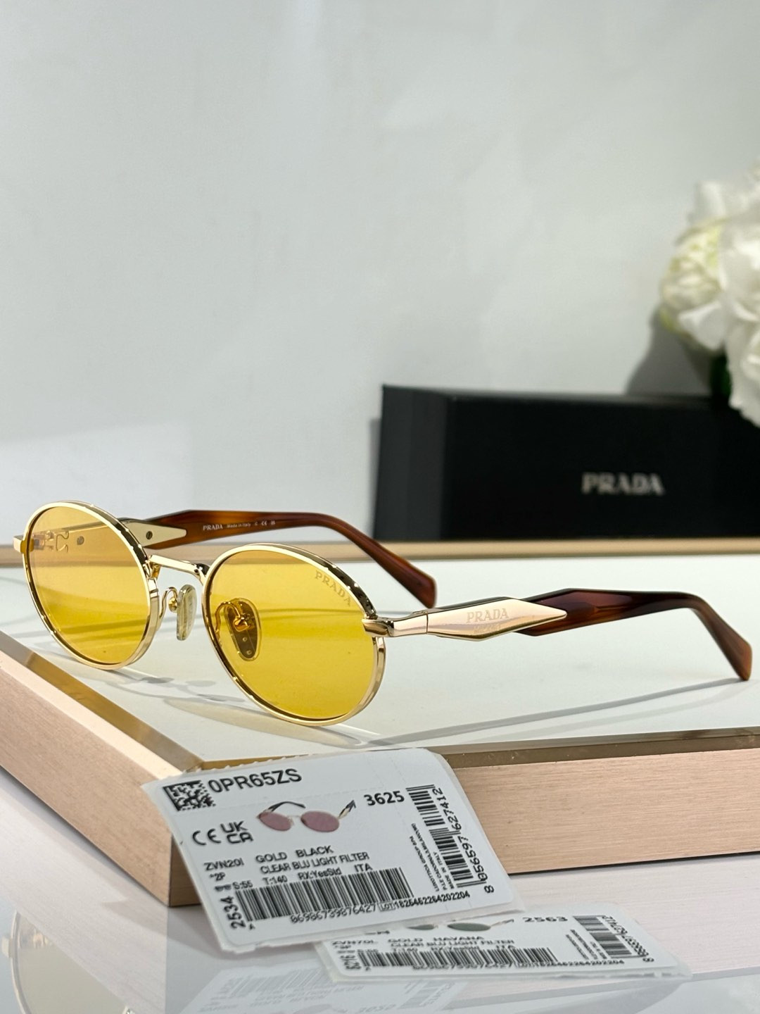 Prada Glasses SPR65Z 55-20-140