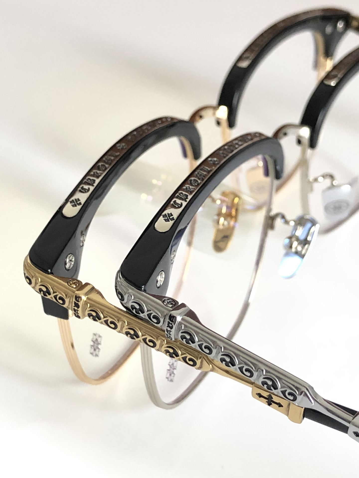 Ch*0me He**ts glasses vertical smile i 57-19-148