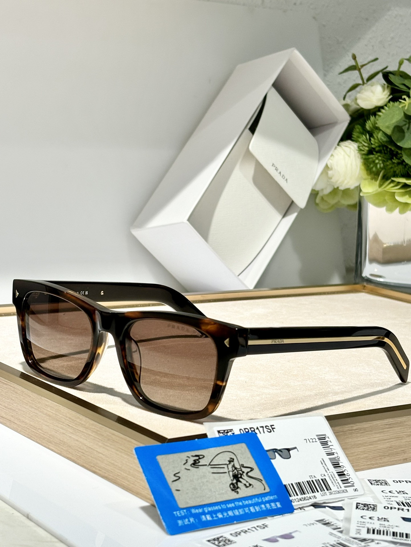 Prada Glasses SPRA17SF 54-19-145