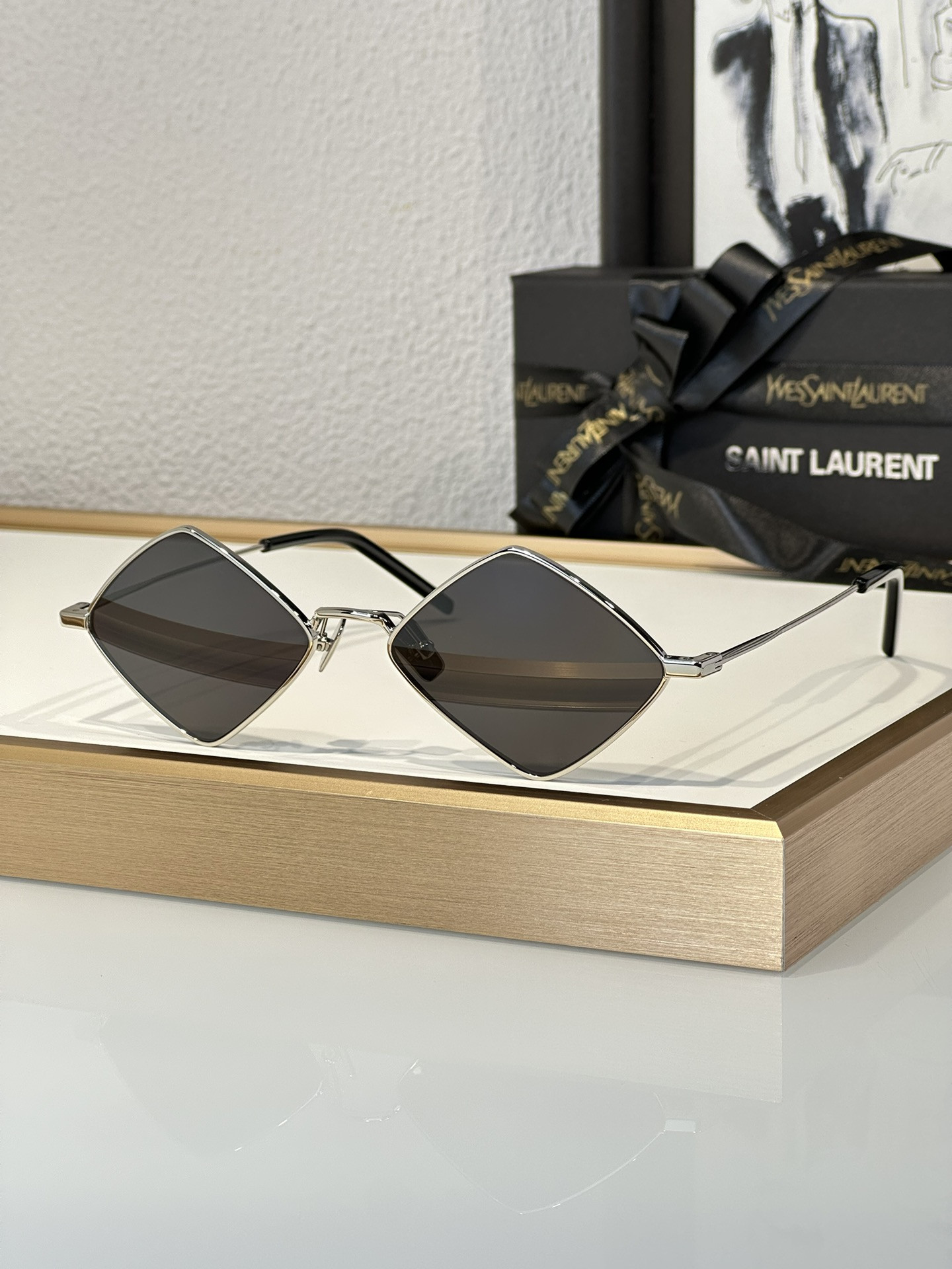 YSL Glasses SL302 55-17-145