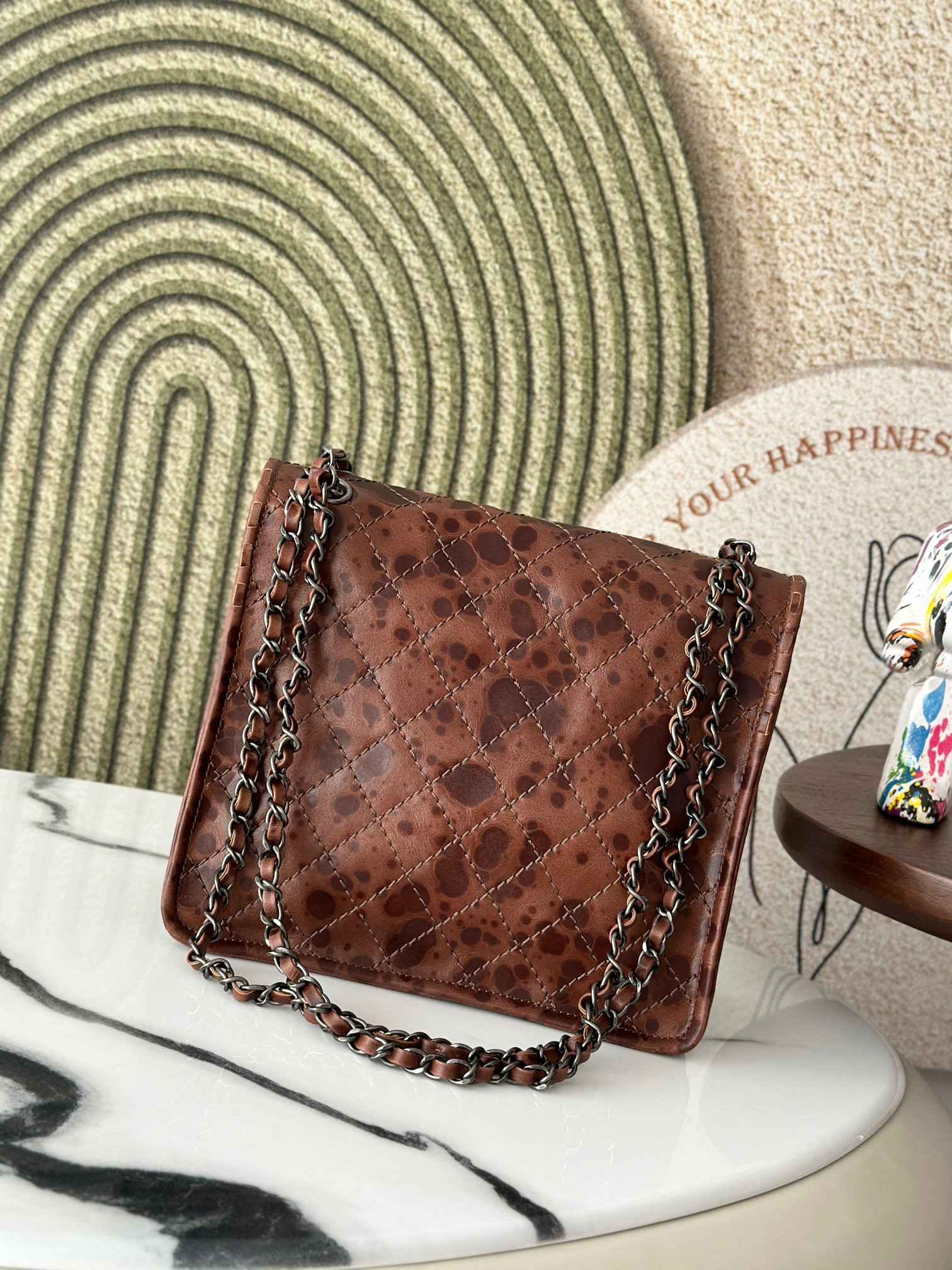 Chanel Vintage Flap tofu bag 26x11x23cm