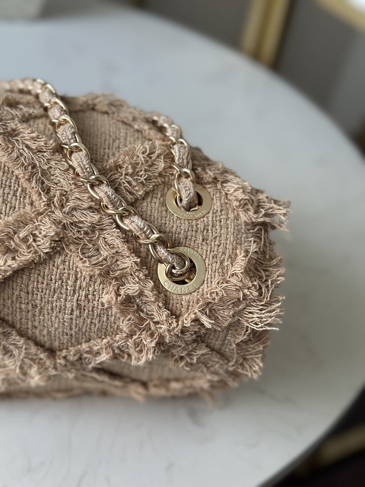 Chanel vintage Flap bag 38x21x11cm