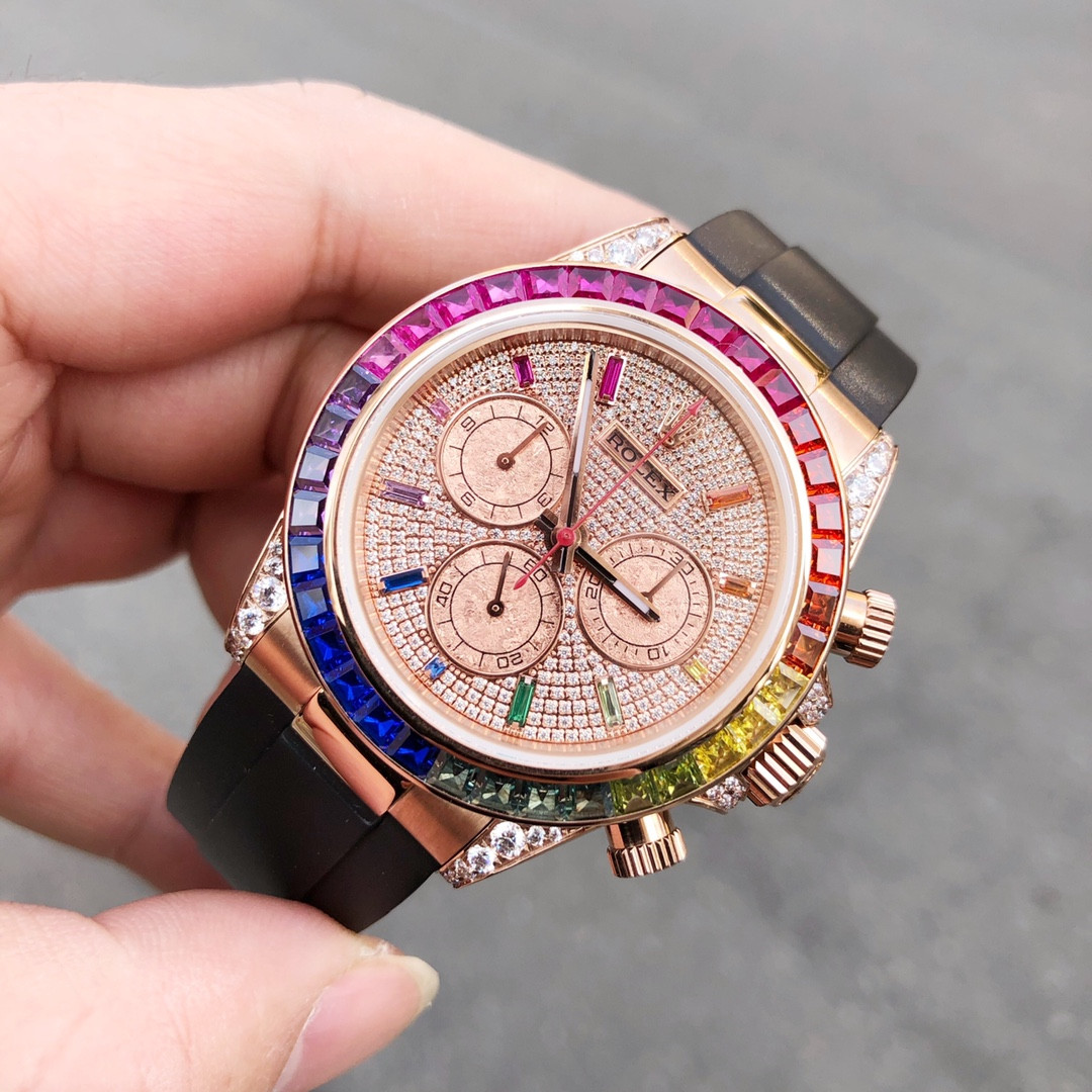 Rolex Oyster Perpetual Cosmograph Rainbow Daytona 40mm