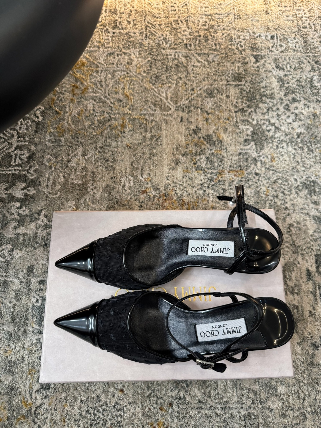 UA Jimmy Choo Aren Slingbacks 4.5cm