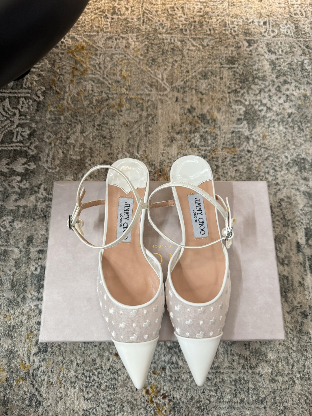 UA Jimmy Choo Aren Slingbacks 4.5cm