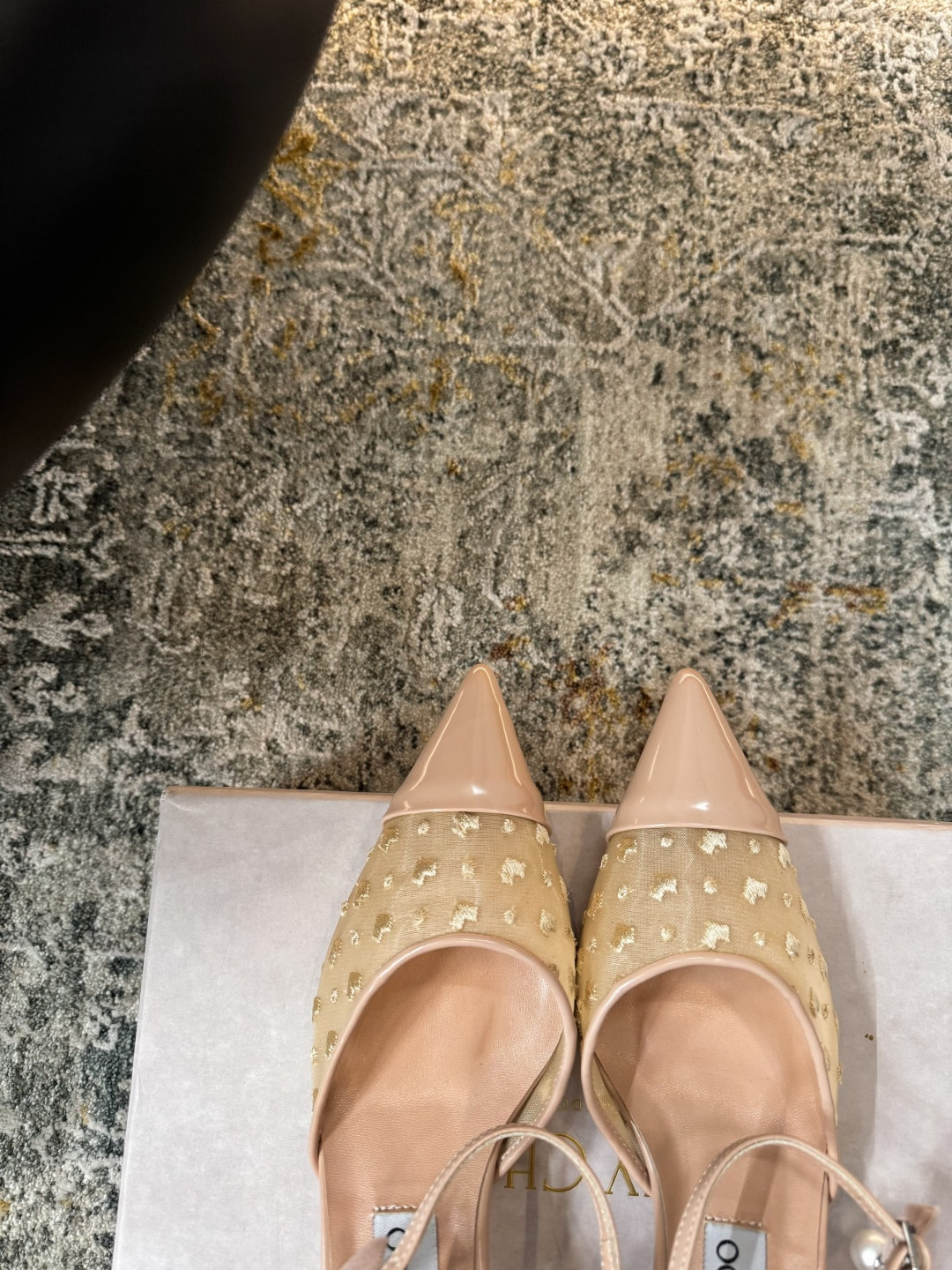 UA Jimmy Choo Aren Slingbacks 4.5cm