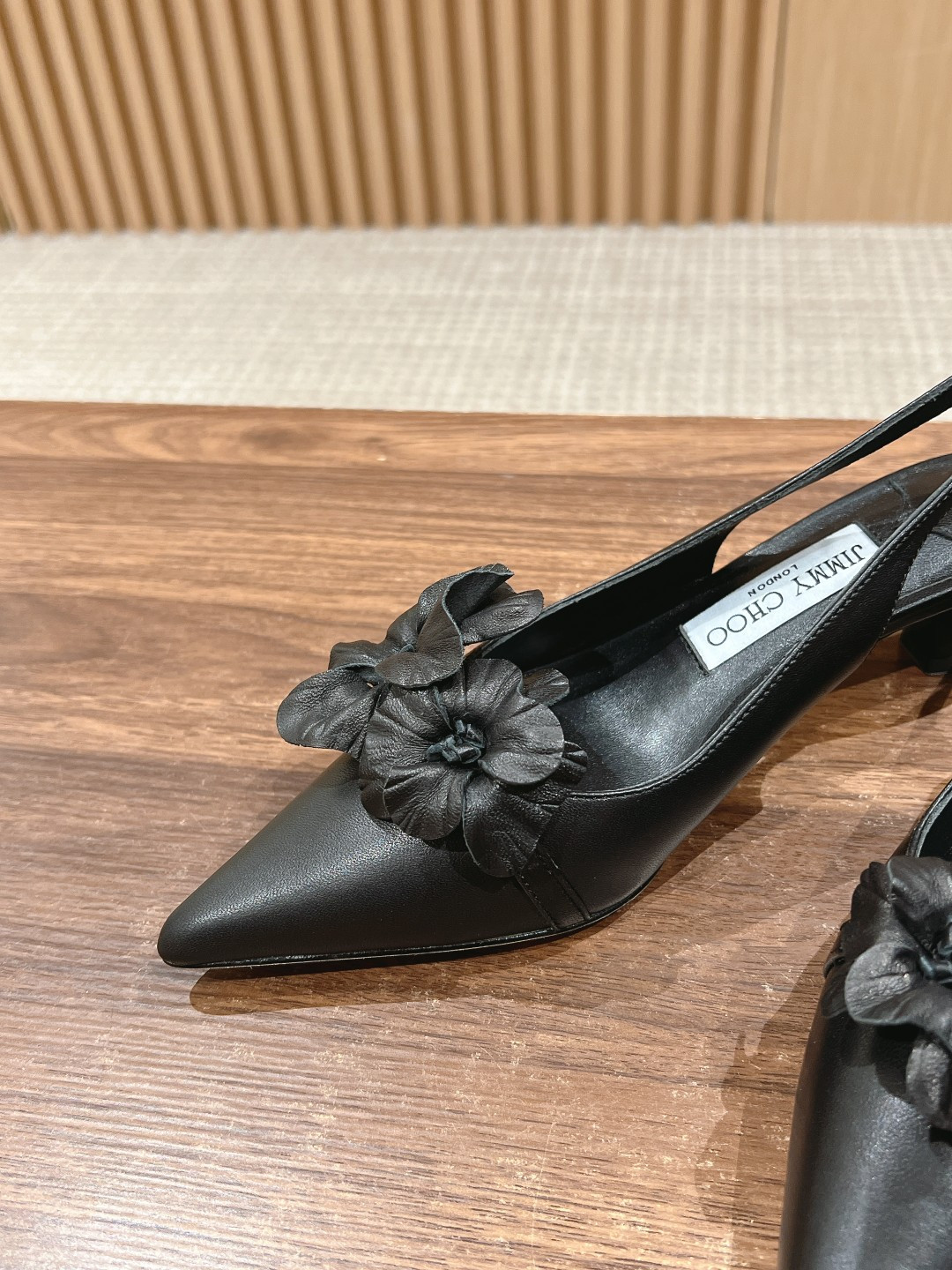 UA Jimmy Choo ROSALIA FLOWERS Slingbacks 4.5cm