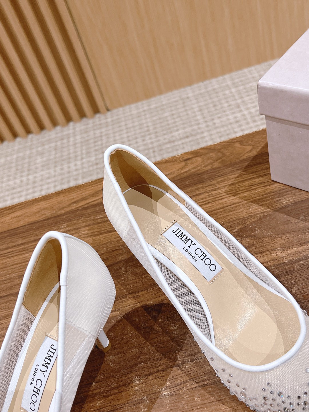 UA Jimmy Choo Pointed Pumps 6.5cm