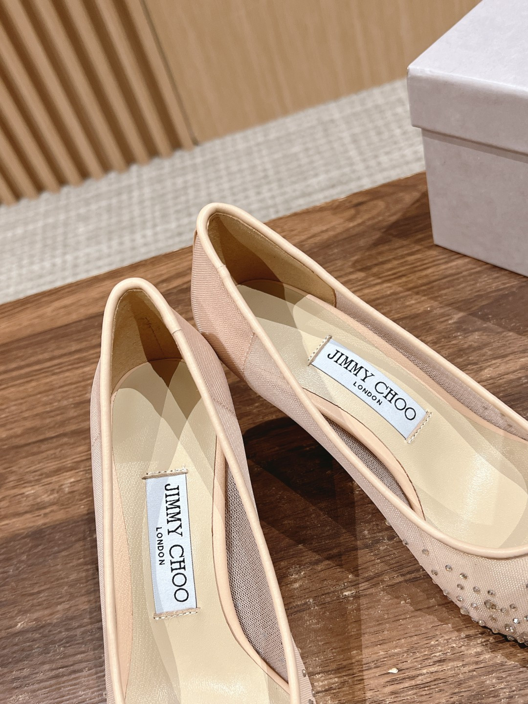 UA Jimmy Choo Pointed Pumps 6.5cm