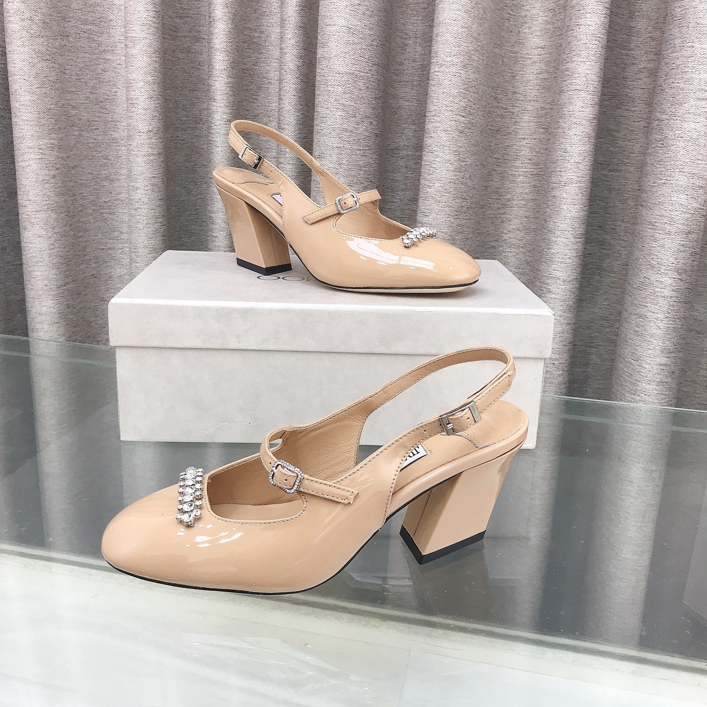 UA Jimmy Choo Belinda SlingBacks 7cm