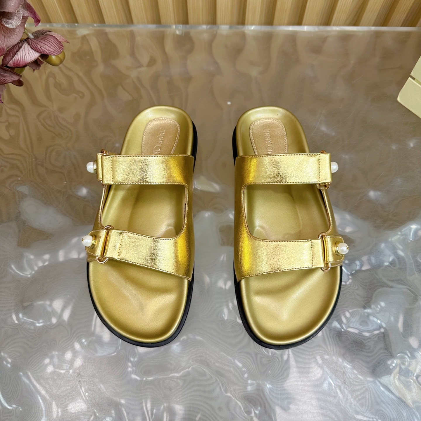 UA Jimmy Choo Slides