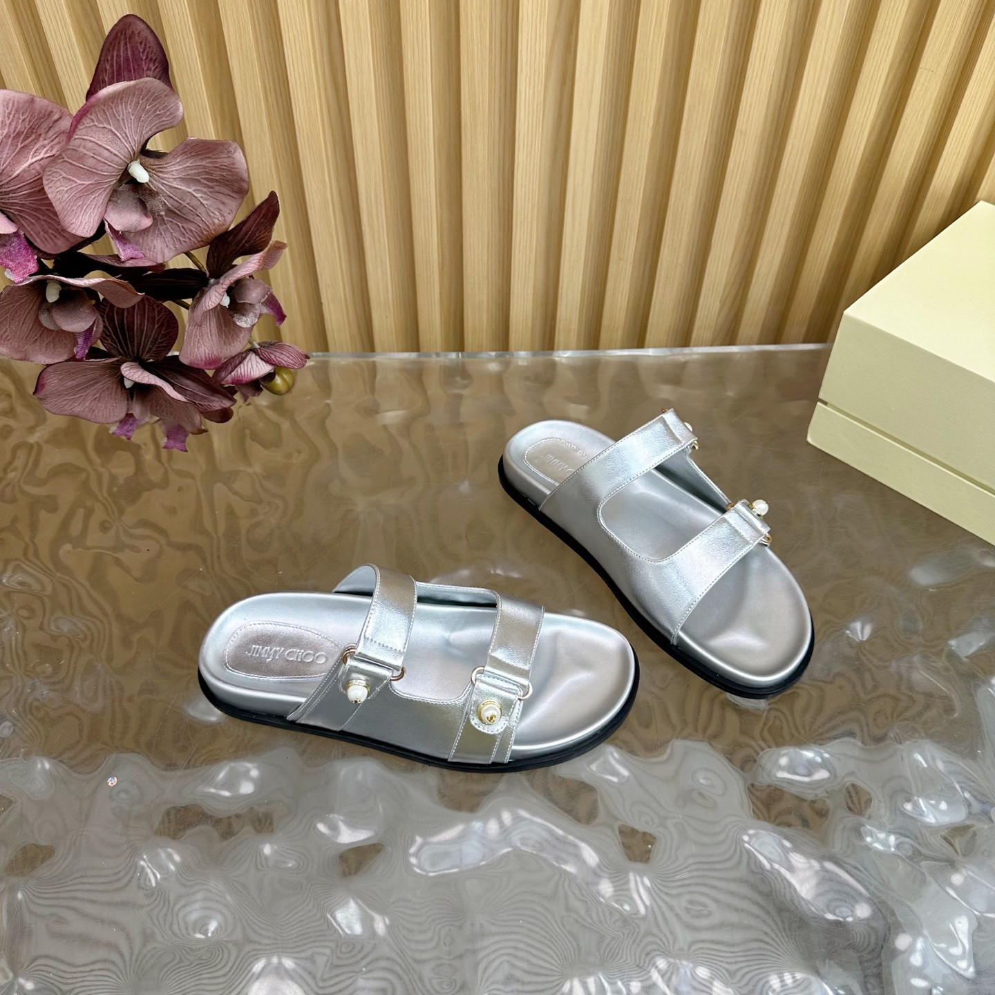 UA Jimmy Choo Slides