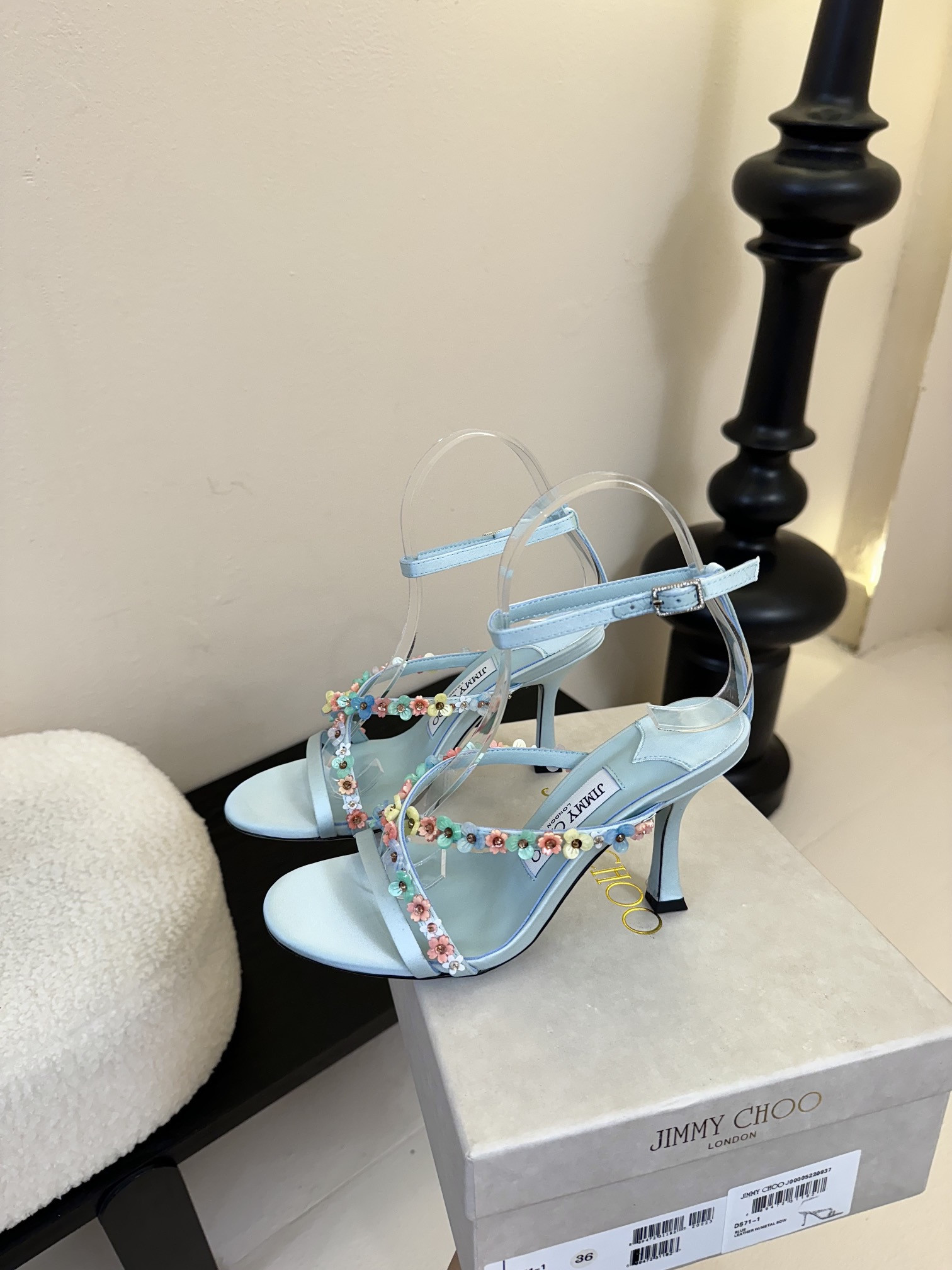 UA Jimmy Choo Blanche Sandals 9cm