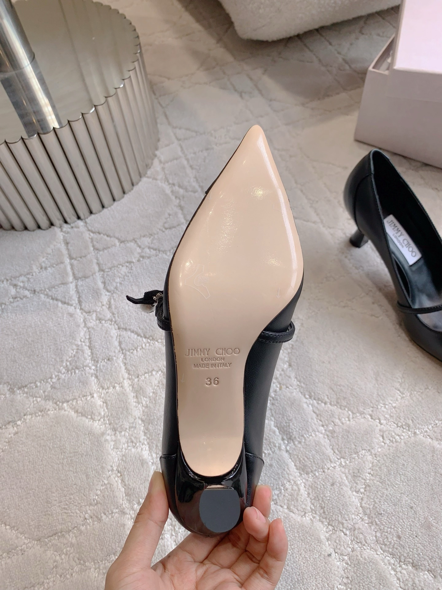 UA Jimmy Choo Aren Pumps 6.5cm