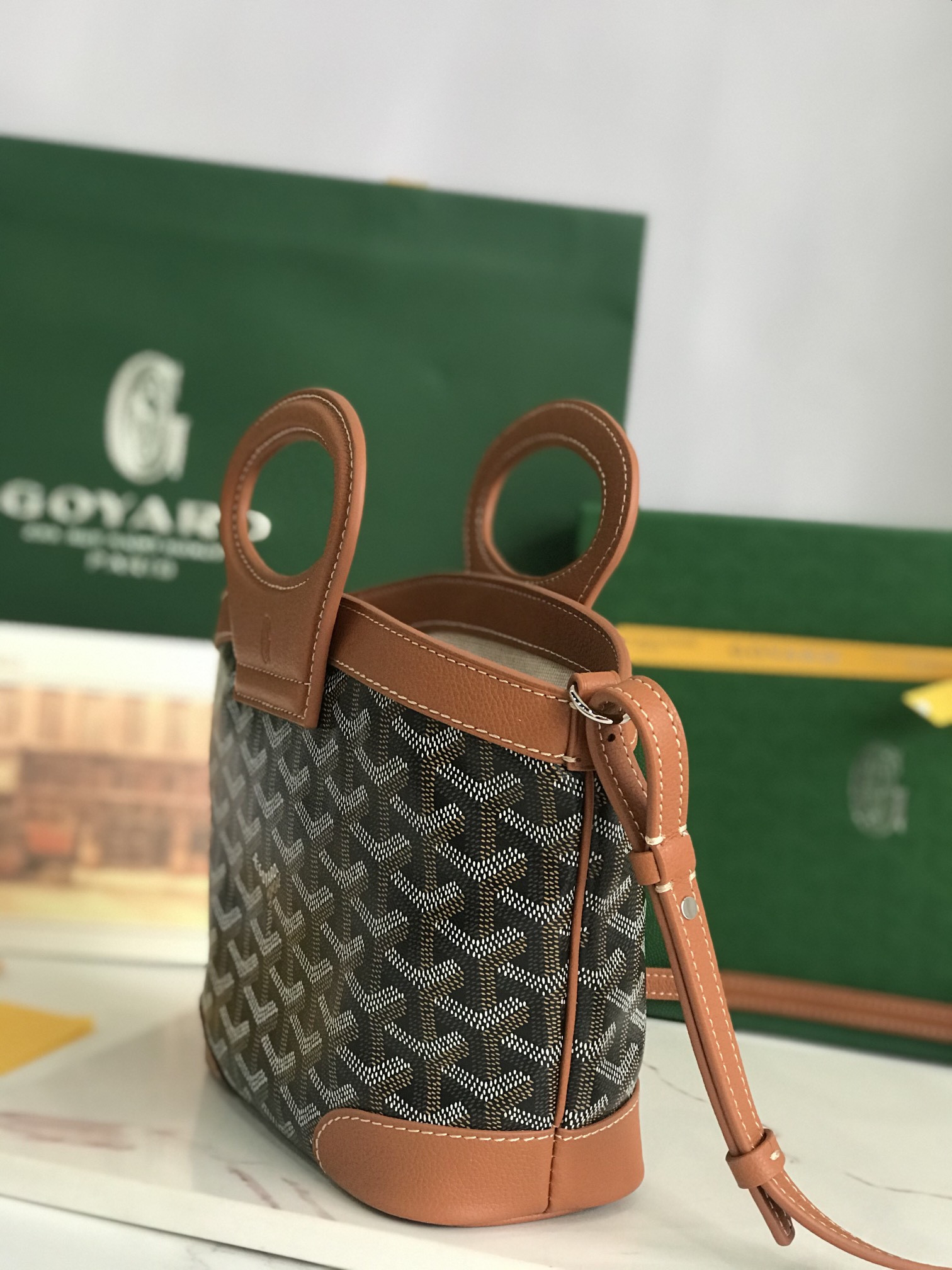 Goyard Beluga Mini Bag 23x8x18.5cm