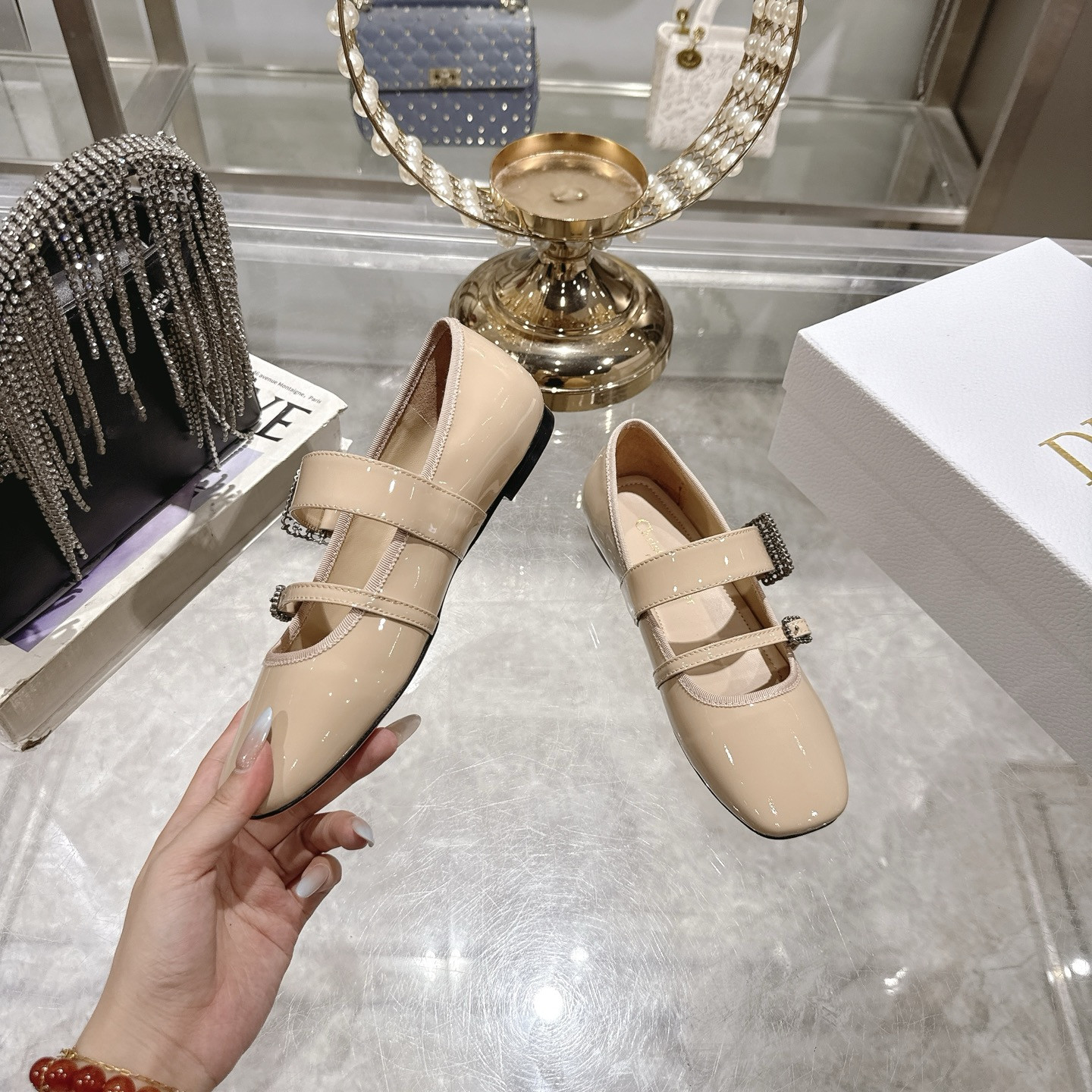 UA Dior D-Romance Ballet Flat