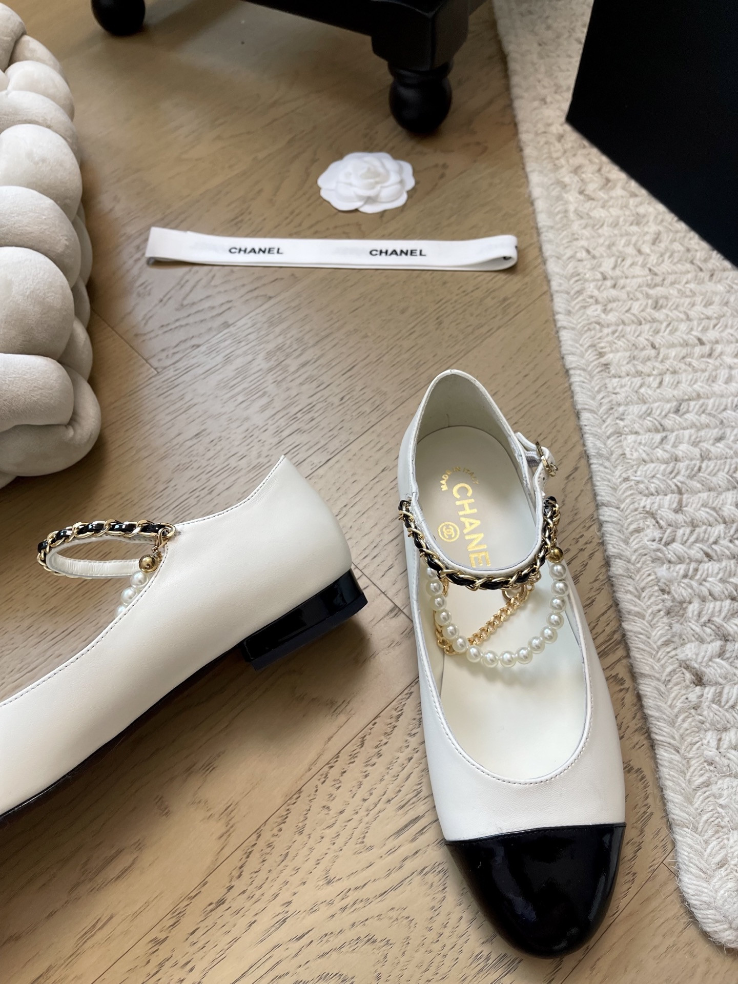 UA Chanel Mary Janes