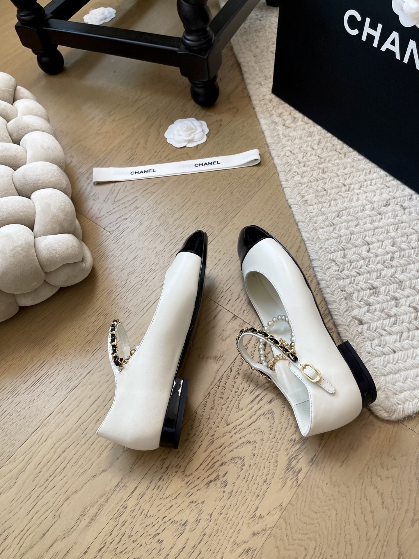 UA Chanel Mary Janes