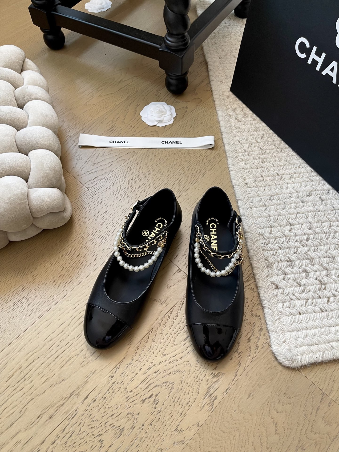 UA Chanel Mary Janes