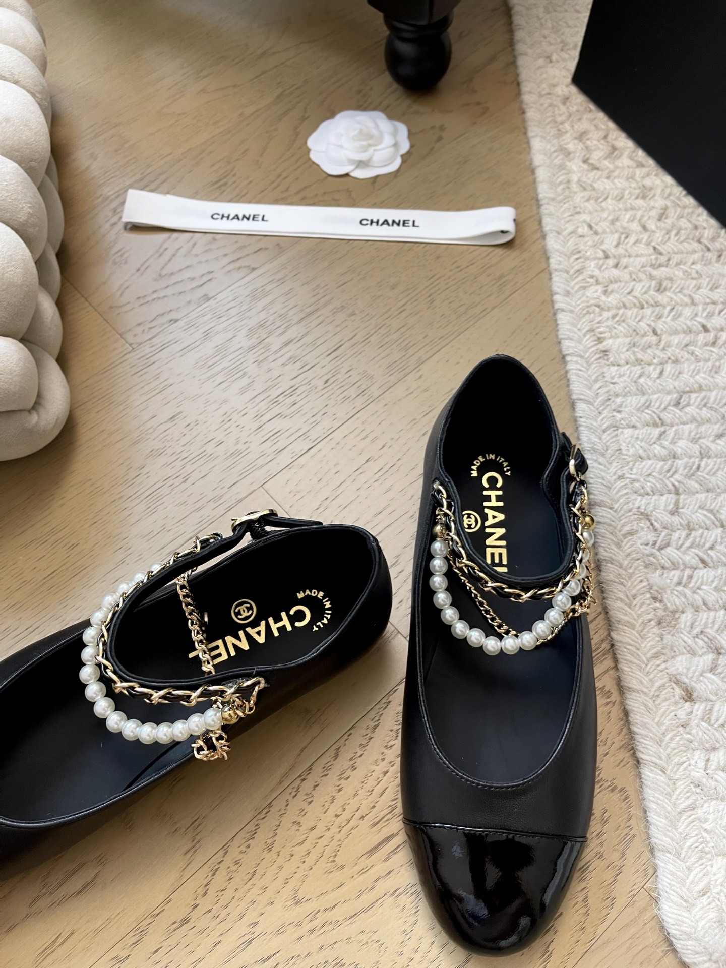 UA Chanel Mary Janes