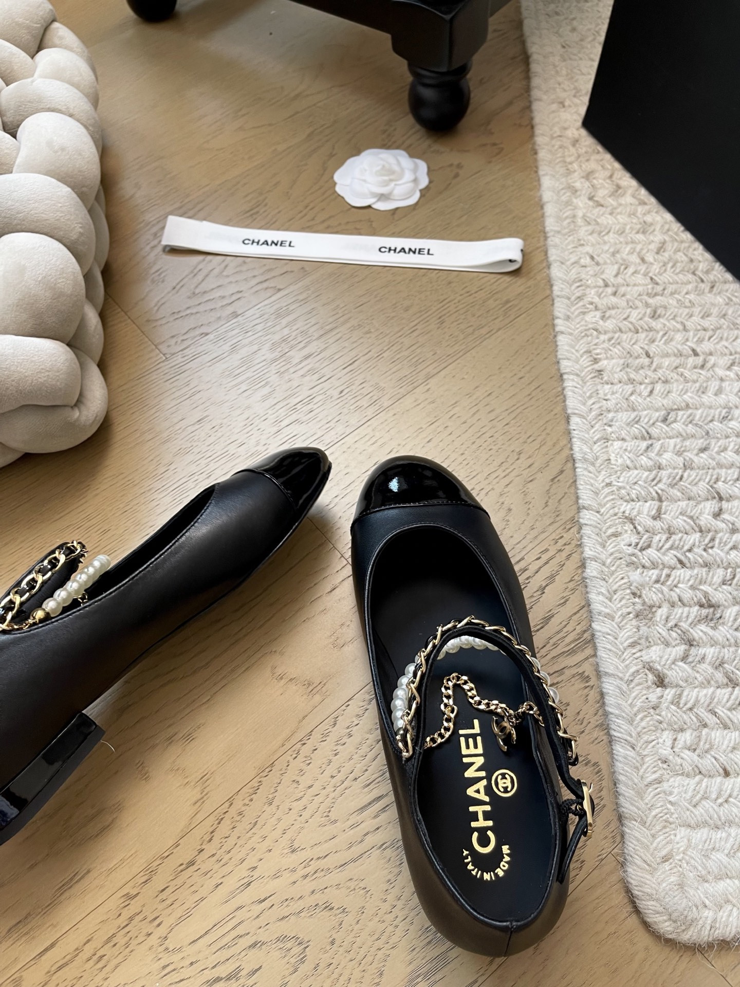 UA Chanel Mary Janes